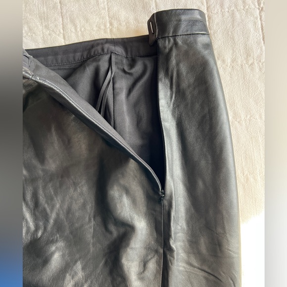 Tibi Leather Skirt size 8 - Picture 5 of 7